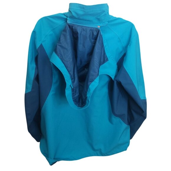 Eddie Bauer Womens XL Turquoise Jacket With Detachable Hood medium weight - Picture 6 of 16
